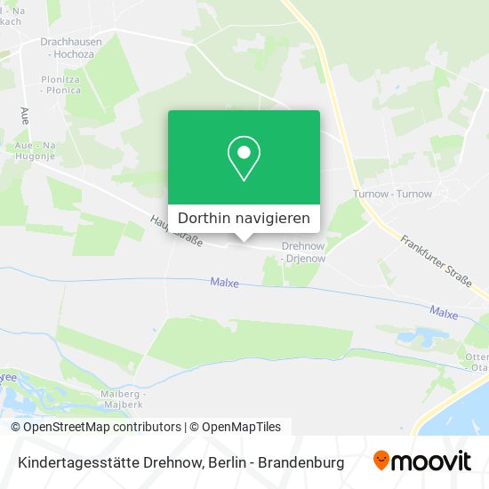 Kindertagesstätte Drehnow Karte