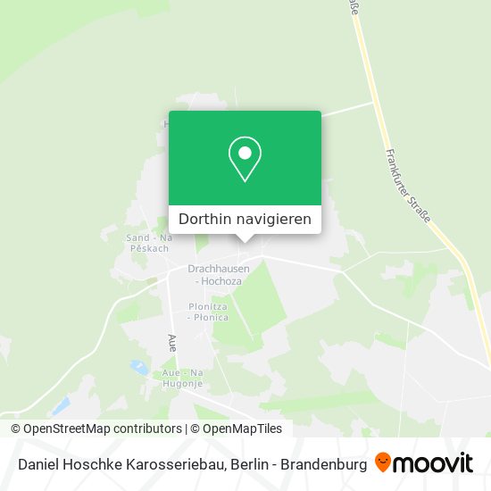 Daniel Hoschke Karosseriebau Karte