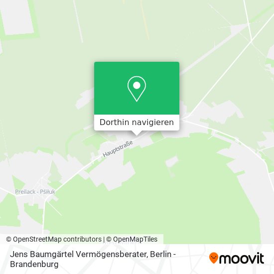 Jens Baumgärtel Vermögensberater Karte