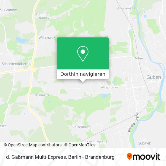 d. Gaßmann Multi-Express Karte
