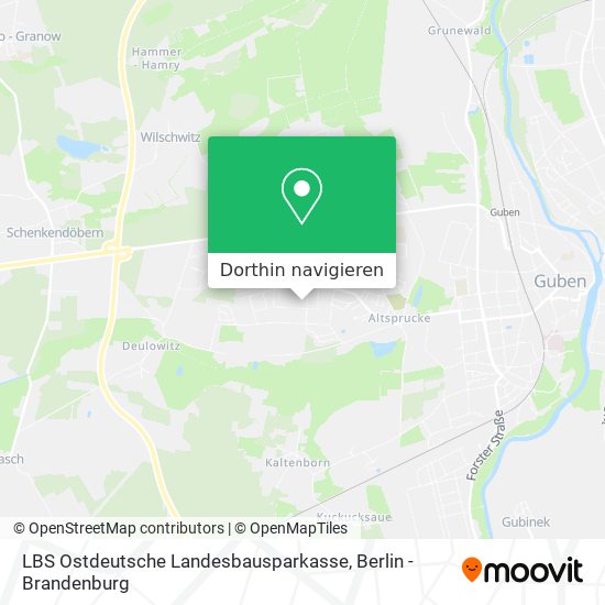 LBS Ostdeutsche Landesbausparkasse Karte