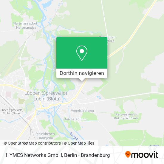 HYMES Networks GmbH Karte