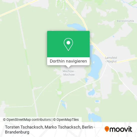 Torsten Tschacksch, Marko Tschacksch Karte