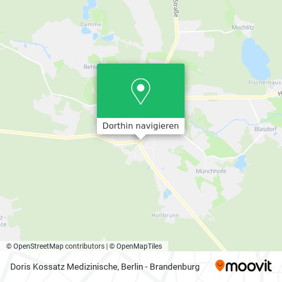 Doris Kossatz Medizinische Karte