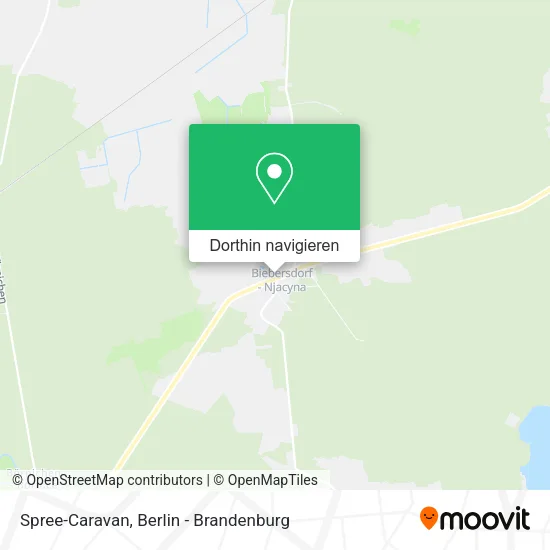 Spree-Caravan Karte
