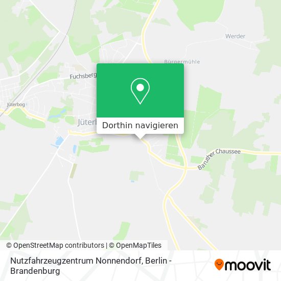 Nutzfahrzeugzentrum Nonnendorf Karte