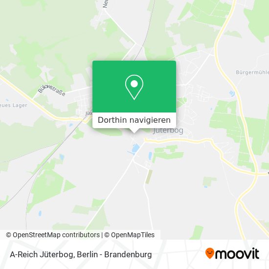 A-Reich Jüterbog Karte