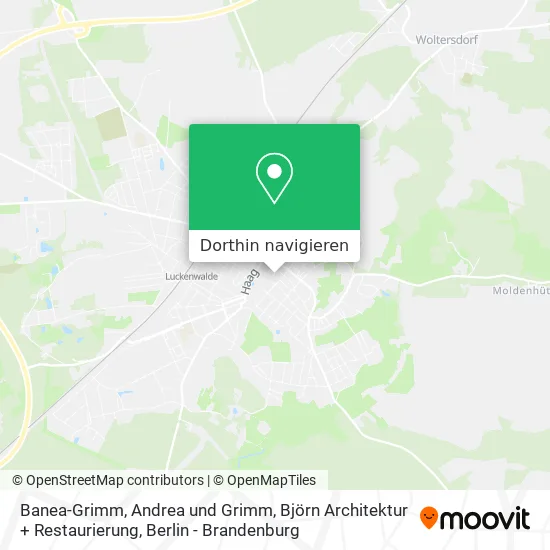 Banea-Grimm, Andrea und Grimm, Björn Architektur + Restaurierung Karte