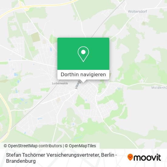 Stefan Tschörner Versicherungsvertreter Karte