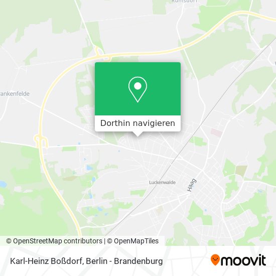 Karl-Heinz Boßdorf Karte