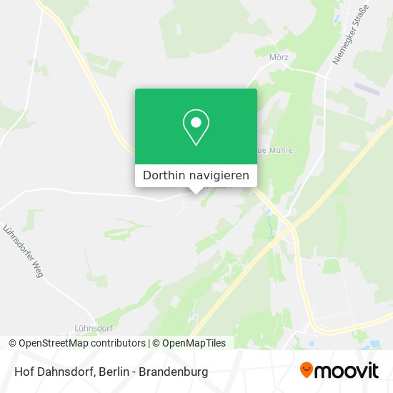 Hof Dahnsdorf Karte