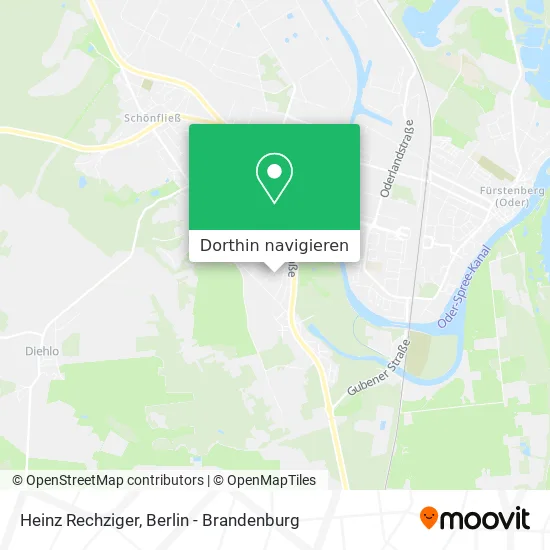 Heinz Rechziger Karte