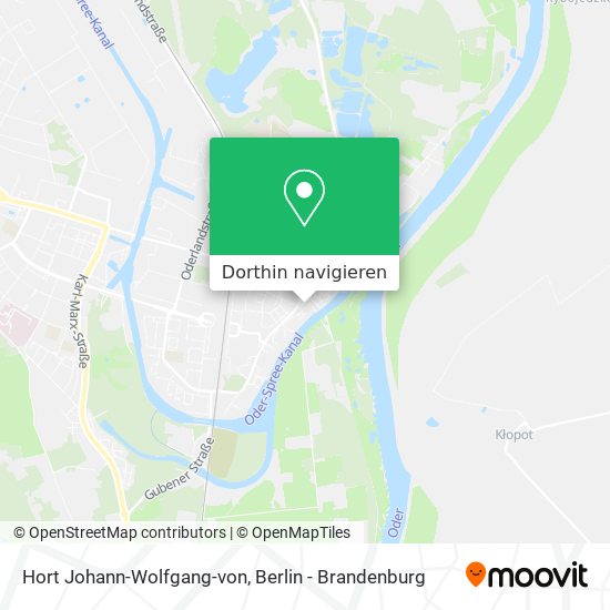 Hort Johann-Wolfgang-von Karte