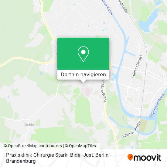 Praxisklinik Chirurgie Stark- Bida- Just Karte