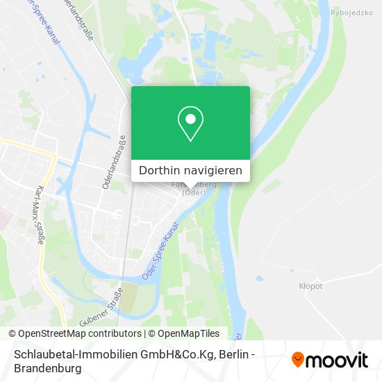 Schlaubetal-Immobilien GmbH&Co.Kg Karte