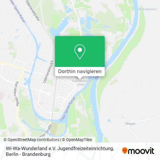 Wi-Wa-Wunderland e.V. Jugendfreizeiteinrichtung Karte