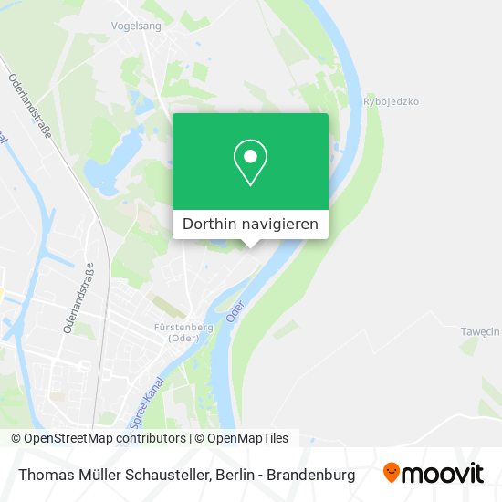 Thomas Müller Schausteller Karte