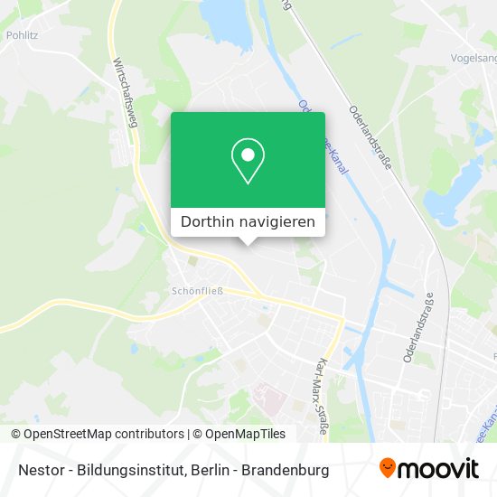 Nestor - Bildungsinstitut Karte
