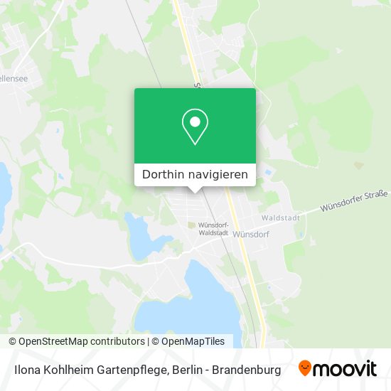Ilona Kohlheim Gartenpflege Karte