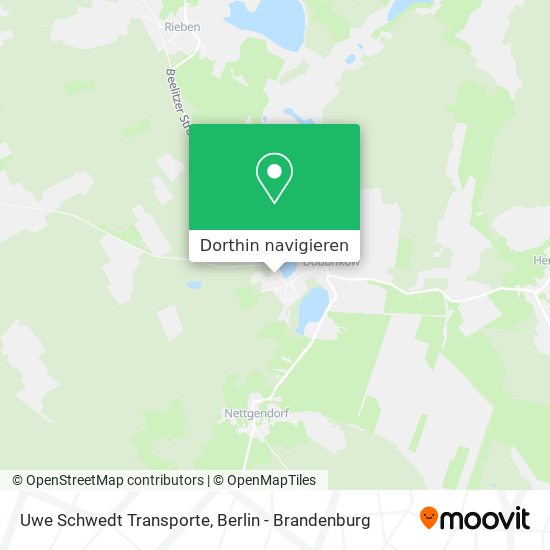 Uwe Schwedt Transporte Karte