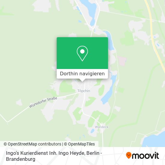 Ingo's Kurierdienst Inh. Ingo Heyde Karte