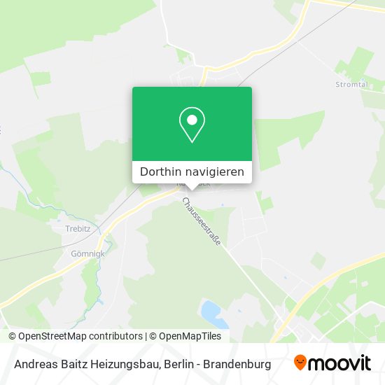 Andreas Baitz Heizungsbau Karte