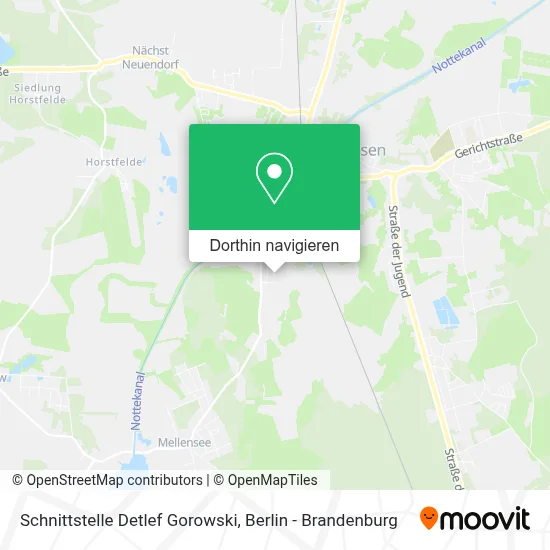 Schnittstelle Detlef Gorowski Karte