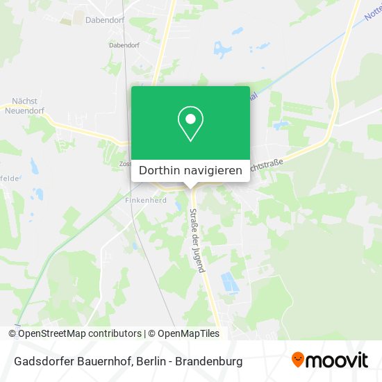 Gadsdorfer Bauernhof Karte