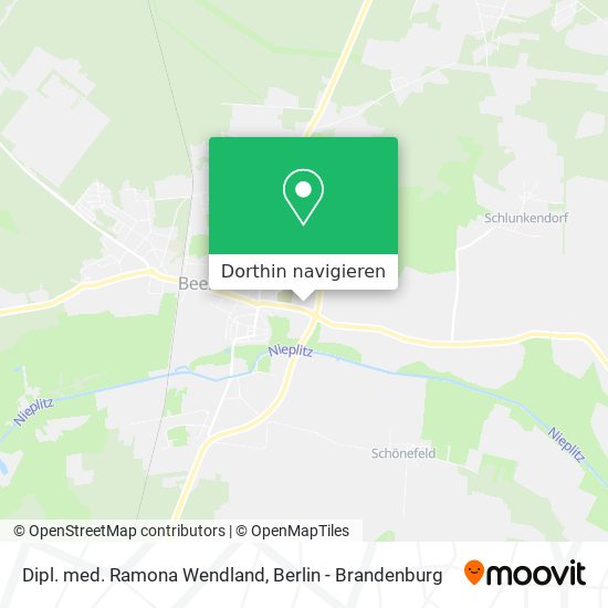 Dipl. med. Ramona Wendland Karte