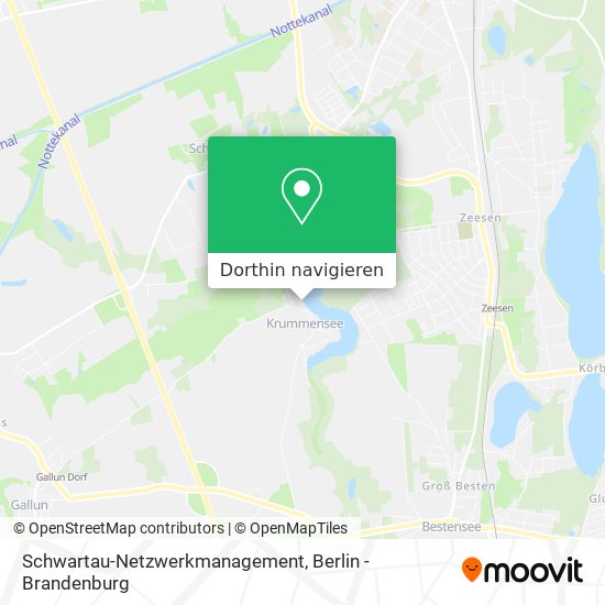 Schwartau-Netzwerkmanagement Karte