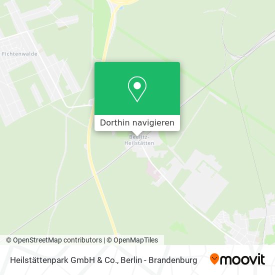 Heilstättenpark GmbH & Co. Karte