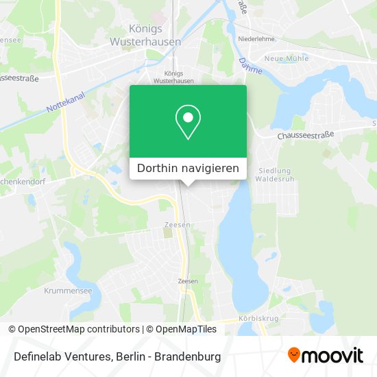 Definelab Ventures Karte