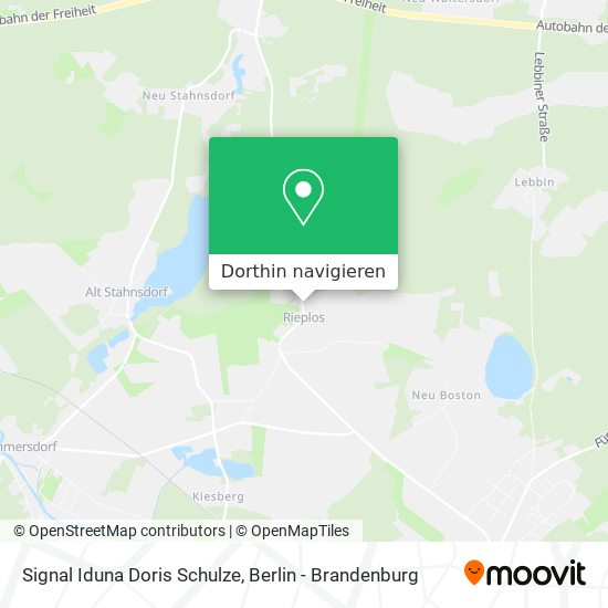 Signal Iduna Doris Schulze Karte