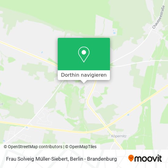 Frau Solveig Müller-Siebert Karte