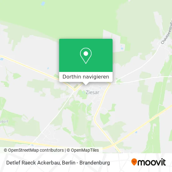 Detlef Raeck Ackerbau Karte