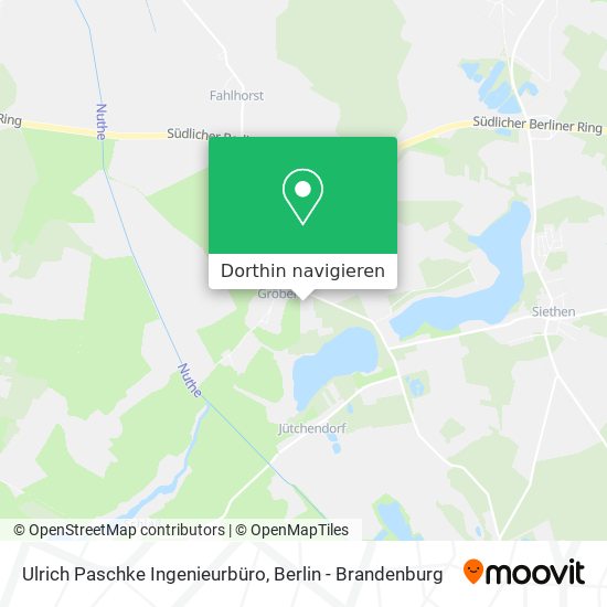 Ulrich Paschke Ingenieurbüro Karte