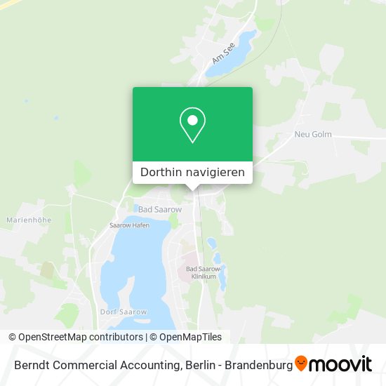 Berndt Commercial Accounting Karte