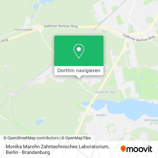 Monika Marohn Zahntechnisches Laboratorium Karte