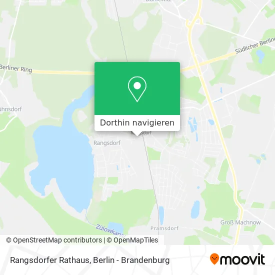 Rangsdorfer Rathaus Karte