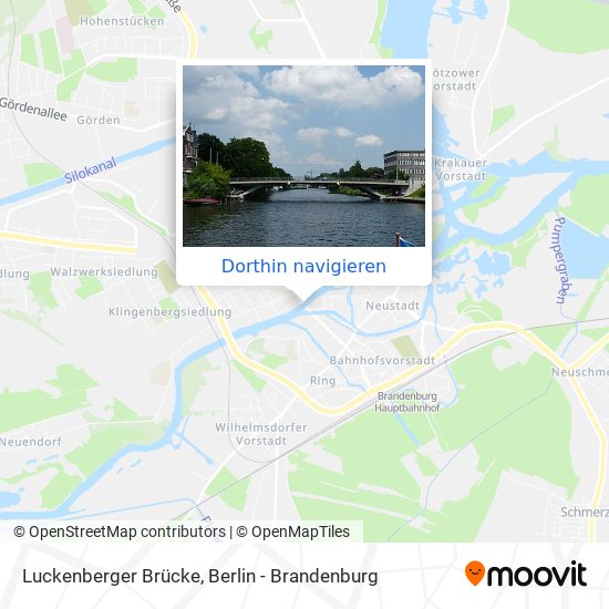 Luckenberger Brücke Karte