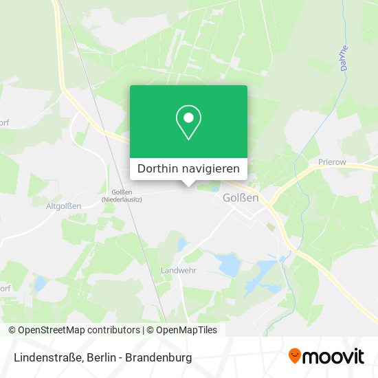 Lindenstraße Karte