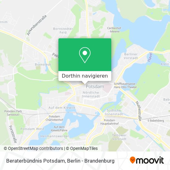 Beraterbündnis Potsdam Karte