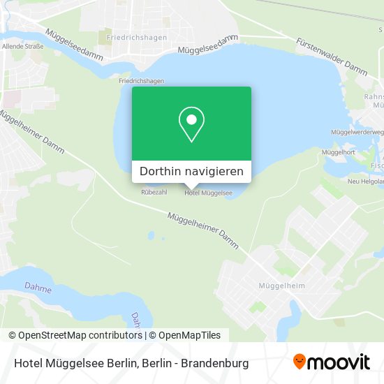 Hotel Müggelsee Berlin Karte