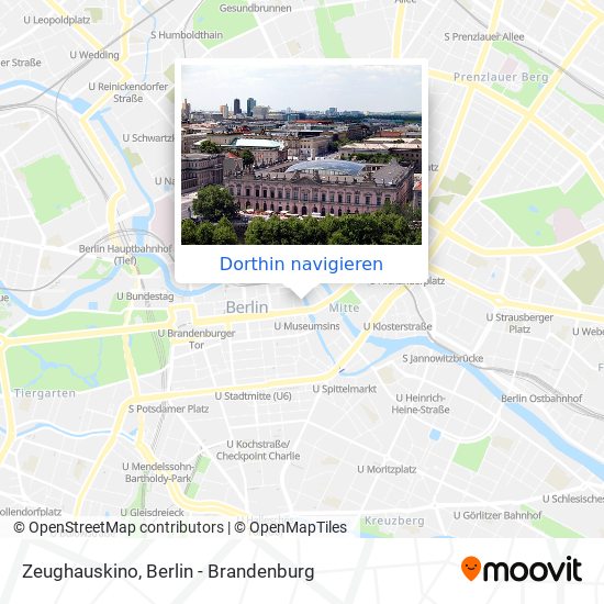 Zeughauskino Karte