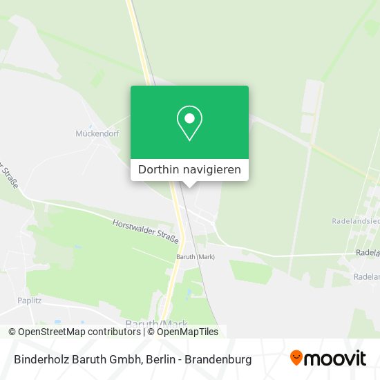 Binderholz Baruth Gmbh Karte