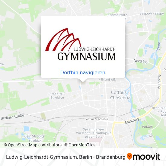 Ludwig-Leichhardt-Gymnasium Karte
