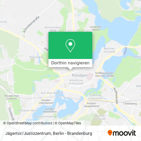 Jägertor/Justizzentrum Karte