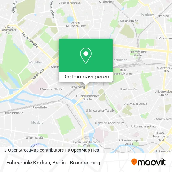 Fahrschule Korhan Karte