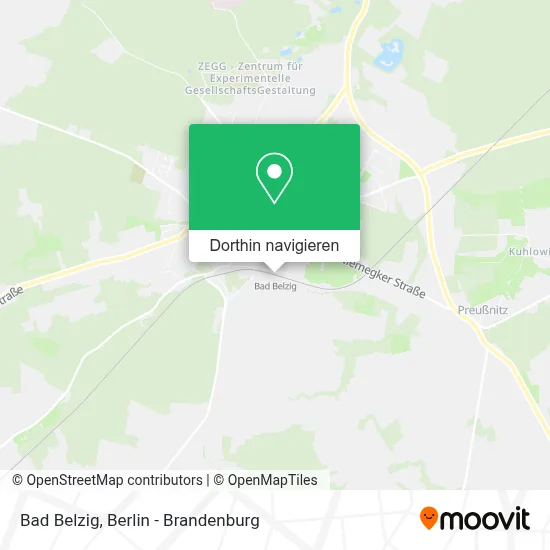 Bad Belzig Karte