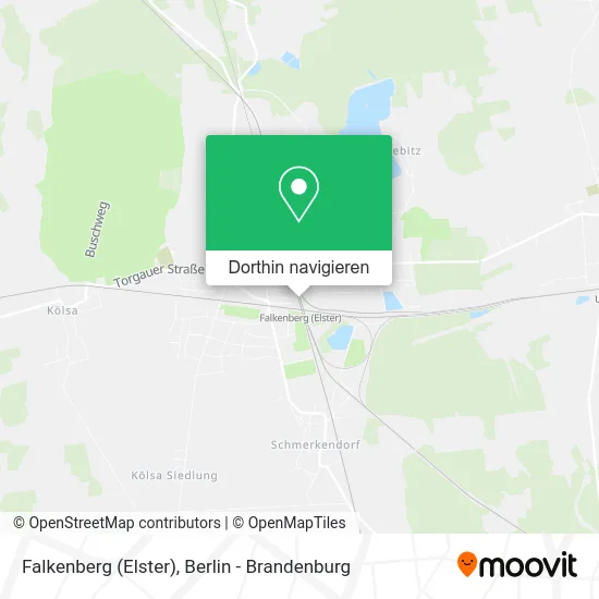 Falkenberg (Elster) Karte